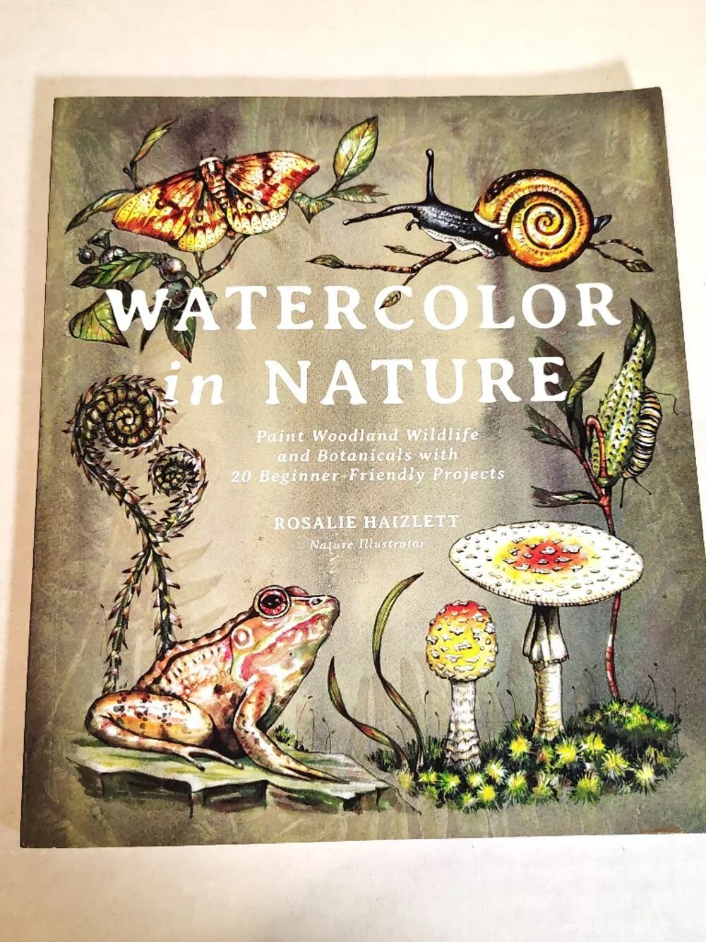 Watercolor In Nature 20 Beginner Friendly Projects Rosalie Haizlett PB Book 2021